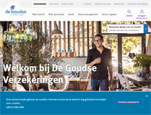 Tablet Screenshot of goudse.nl